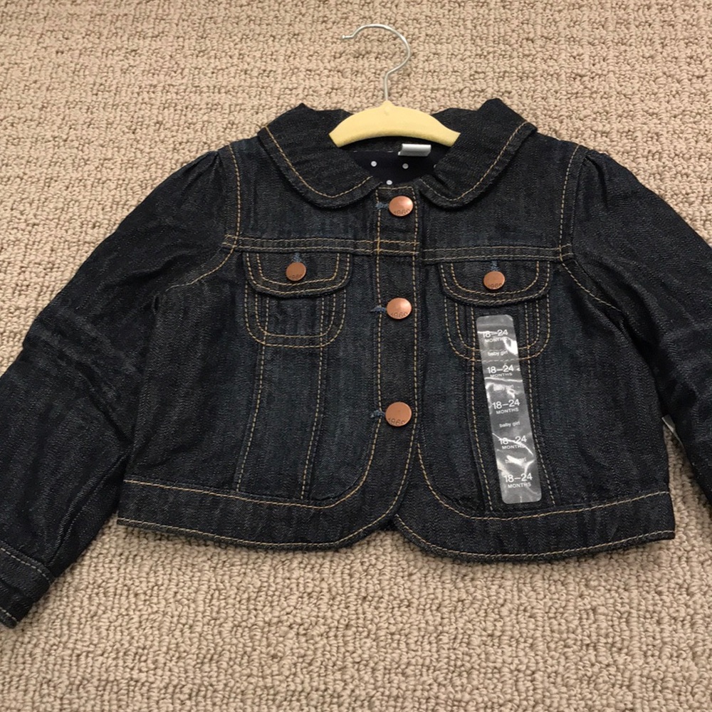 Dark navy jean jacket